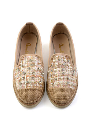 Bej  Kadın Espadril K01678016104