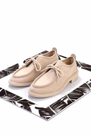 Bej Süet  Kadın Casual Ayakkabı K01671666302