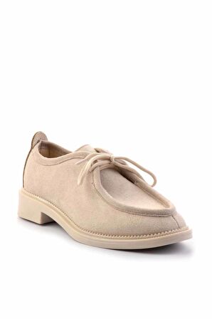 Bej Süet  Kadın Casual Ayakkabı K01671666302