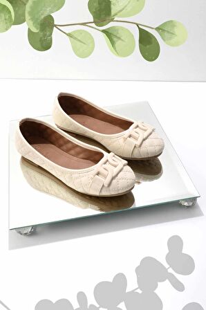 Bambi Bej  Kadın Babet K01688020609