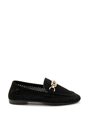 Siyah  Kadın Loafer Ayakkabı K01688010902