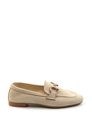 Bej  Kadın Loafer Ayakkabı K01688011002