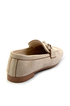 Bej  Kadın Loafer Ayakkabı K01688011002