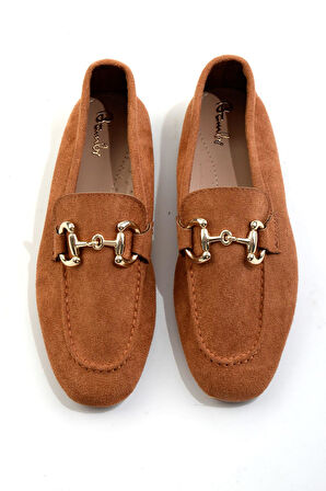 Taba  Kadın Loafer Ayakkabı K01688011002