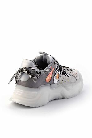 Gri Süet  Kadın Sneaker K01703051102