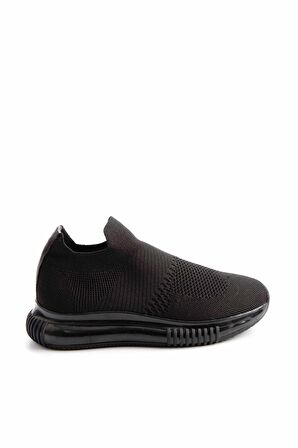 Bambi Siyah Triko  Kadın Sneaker K01703102782
