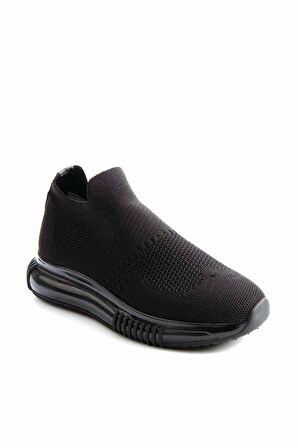 Bambi Siyah Triko  Kadın Sneaker K01703102782
