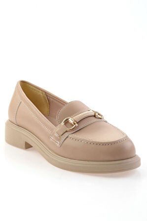 Nude  Kadın Loafer Ayakkabı K01714130009