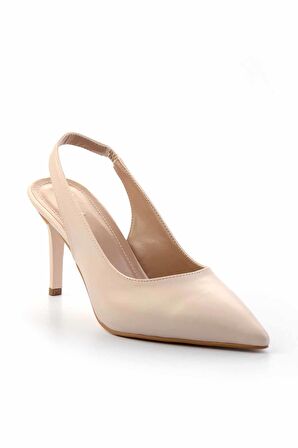 Nude  Kadın Klasik Topuklu Ayakkabı K01726010509