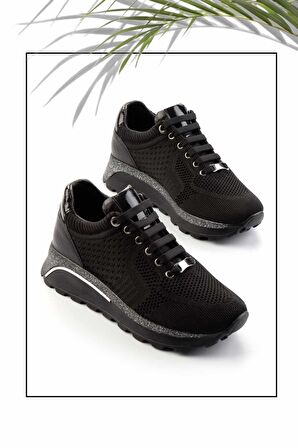 Siyah Triko  Kadın Casual Ayakkabı K01724249882