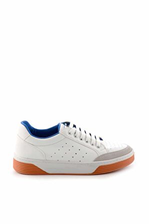 Bambi Beyaz Turuncu  Kadın Sneaker K01763728009