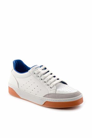 Bambi Beyaz Turuncu  Kadın Sneaker K01763728009