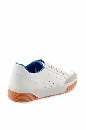 Bambi Beyaz Turuncu  Kadın Sneaker K01763728009