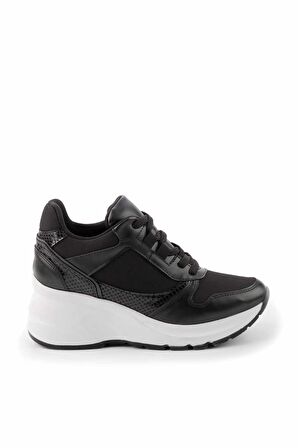 Bambi Siyah  Kadın Sneaker K01791087909