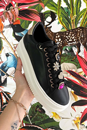 Siyah  Kadın Sneaker K01791071109
