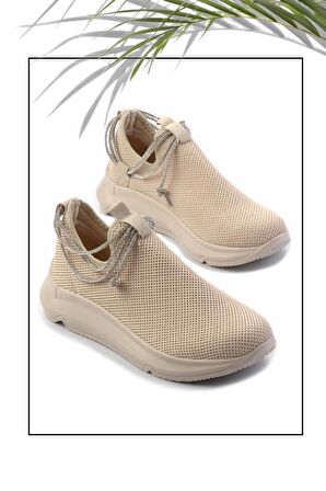 Bej Triko  Kadın Casual Ayakkabı K01792010482