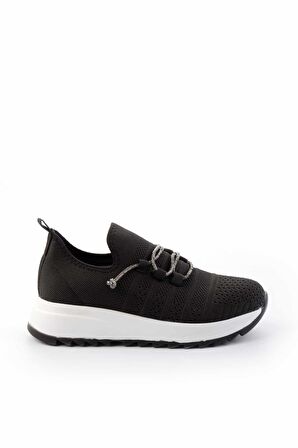 Siyah Triko  Kadın Sneaker K01792050082