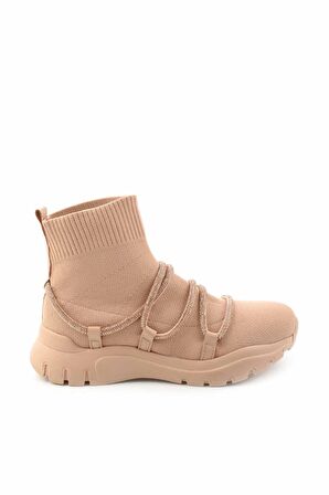 Bambi Nude Triko  Kadın Sneaker K01813020482