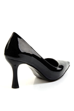 Siyah  Kadın Klasik Topuklu Ayakkabı K01823060698