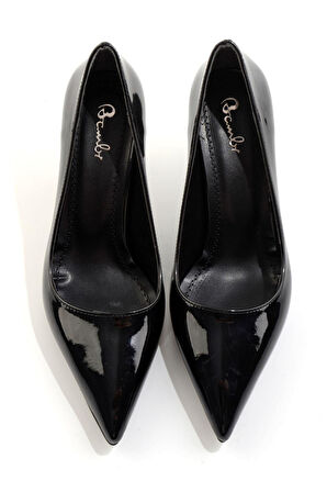 Siyah  Kadın Klasik Topuklu Ayakkabı K01823060698