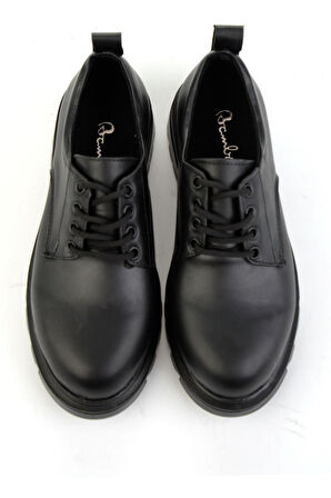 Siyah  Kadın Oxford Ayakkabı K01823060709