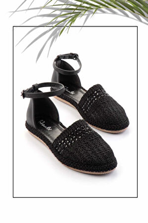 Siyah  Kadın Espadril K01823015616