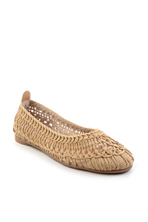 Camel Hasır  Kadın Babet K01823124028