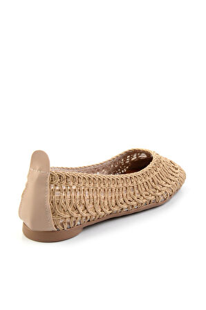 Camel Hasır  Kadın Babet K01823124028