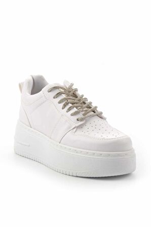 Beyaz  Kadın Sneaker K01836001409