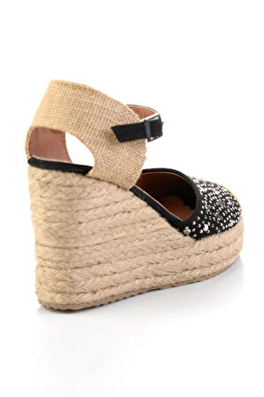 Siyah  Kadın Espadril K01874414772