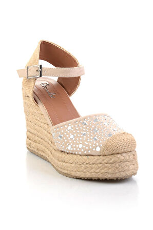 Bej  Kadın Espadril K01874414772