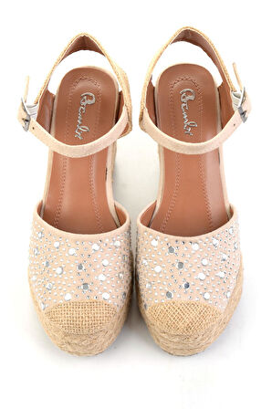 Bej  Kadın Espadril K01874414772