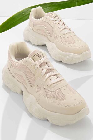 Bambi Bej  Kadın Sneaker K01876014109