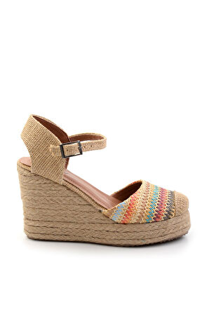 Çok Renkli  Kadın Espadril K01874414628