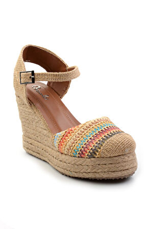 Çok Renkli  Kadın Espadril K01874414628