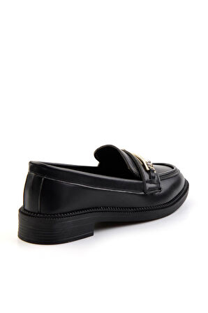 Siyah   Kadın Loafer Ayakkabı K01879100509