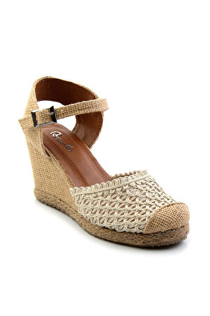 Bej  Kadın Espadril K01874414028