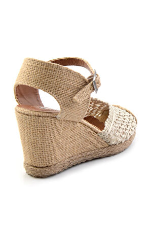 Bej  Kadın Espadril K01874414028