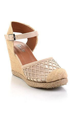 Bej  Kadın Espadril K01874414528