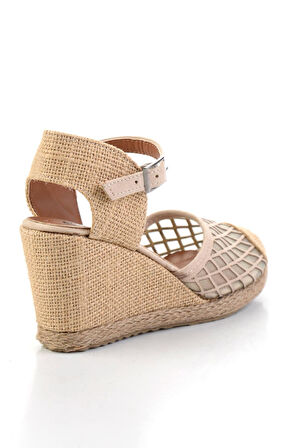 Bej  Kadın Espadril K01874414528