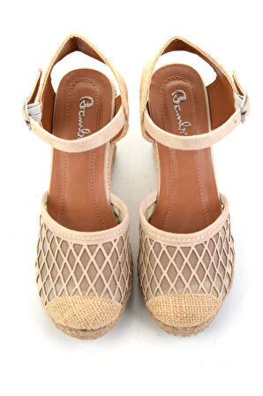 Bej  Kadın Espadril K01874414528