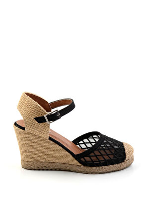 Siyah  Kadın Espadril K01874414528