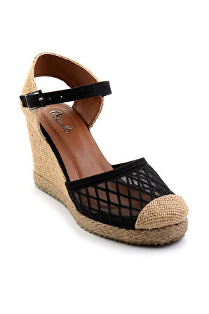 Siyah  Kadın Espadril K01874414528