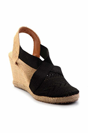 Siyah  Kadın Espadril K01874055782