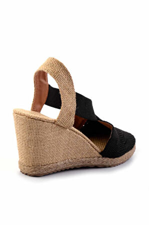 Siyah  Kadın Espadril K01874055782