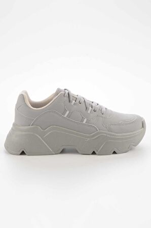 Mat Ekru  Kadın Sneaker K01876011009