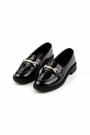 Siyah  Kadın Loafer Ayakkabı K01879100508