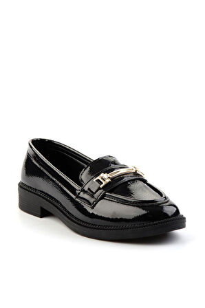 Siyah  Kadın Loafer Ayakkabı K01879100508