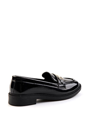 Siyah  Kadın Loafer Ayakkabı K01879100508