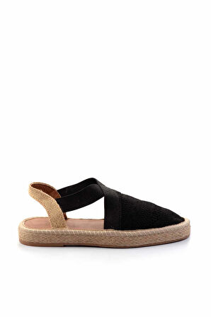 Siyah  Kadın Espadril K01937050082